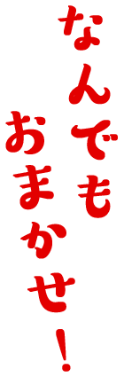 なんでもおまかせ!
