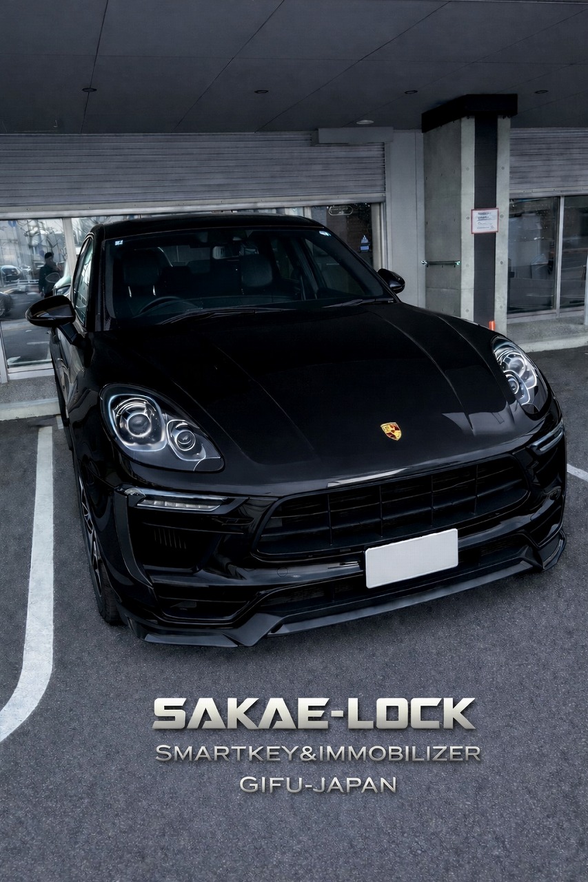 ポルシェ・マカン スマートキー追加しました】岐阜市加納・鍵の専門店